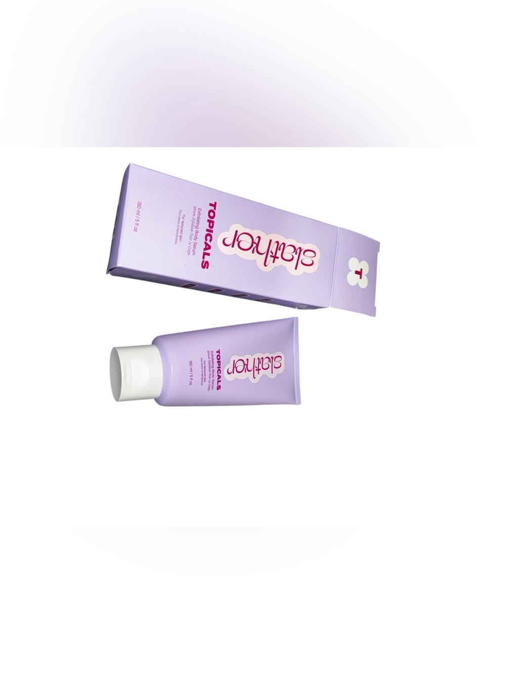 Topicals Lavender Exfoliating Body Scrub Purple